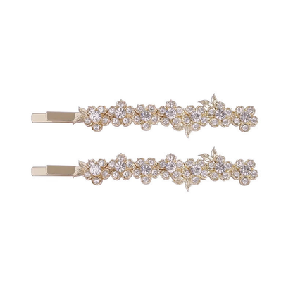 Beau - Clustered Hydrangea Hair Clip Pair Accessory