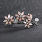 Beau - Sunflower Bead-Detail Barrette Accessory