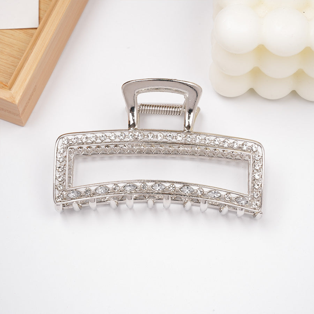 Beau - Rectangular Open-Frame Hair Claw
