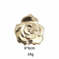 Beau - Rose-Motif Leaf-Detail Hair Claw