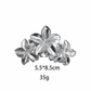 Beau - Rose-Motif Leaf-Detail Hair Claw