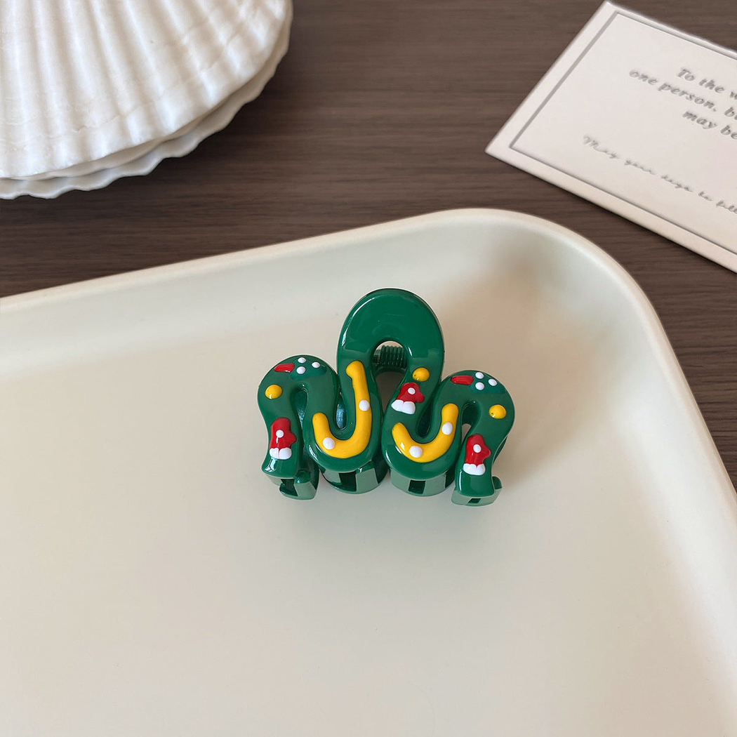 Beau - Christmas Wavy Hair Claw