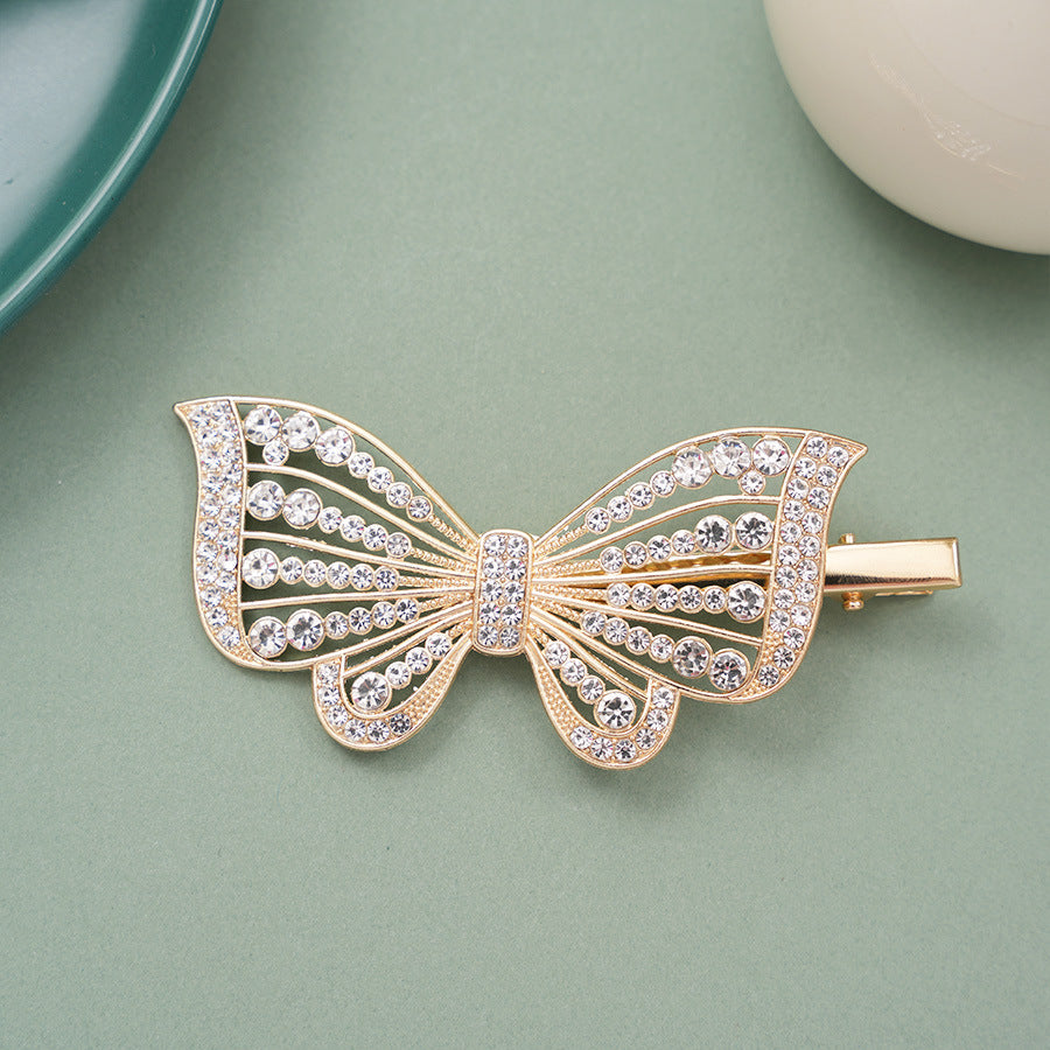 Beau - Sparkling Motif Double Accent Hair Clip