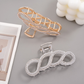 Beau - Interlaced Loops Double-Row Trim Hair Claw