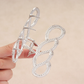 Beau - Interlaced Loops Double-Row Trim Hair Claw