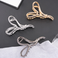 Beau - Abstract Heart Open Curve Hair Claw