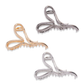 Beau - Abstract Heart Open Curve Hair Claw