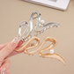 Beau - S-Curve Bead Accent Hair Claw