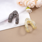 Beau - Studded V Open Curve Hair Claw