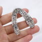 Beau - Studded V Open Curve Hair Claw