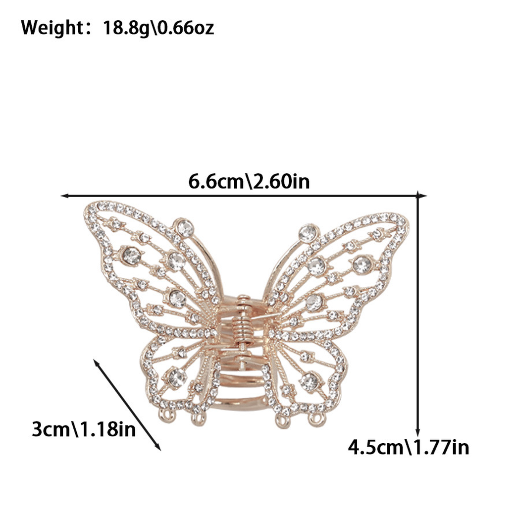 Beau - Butterfly Openwork Hair Claw