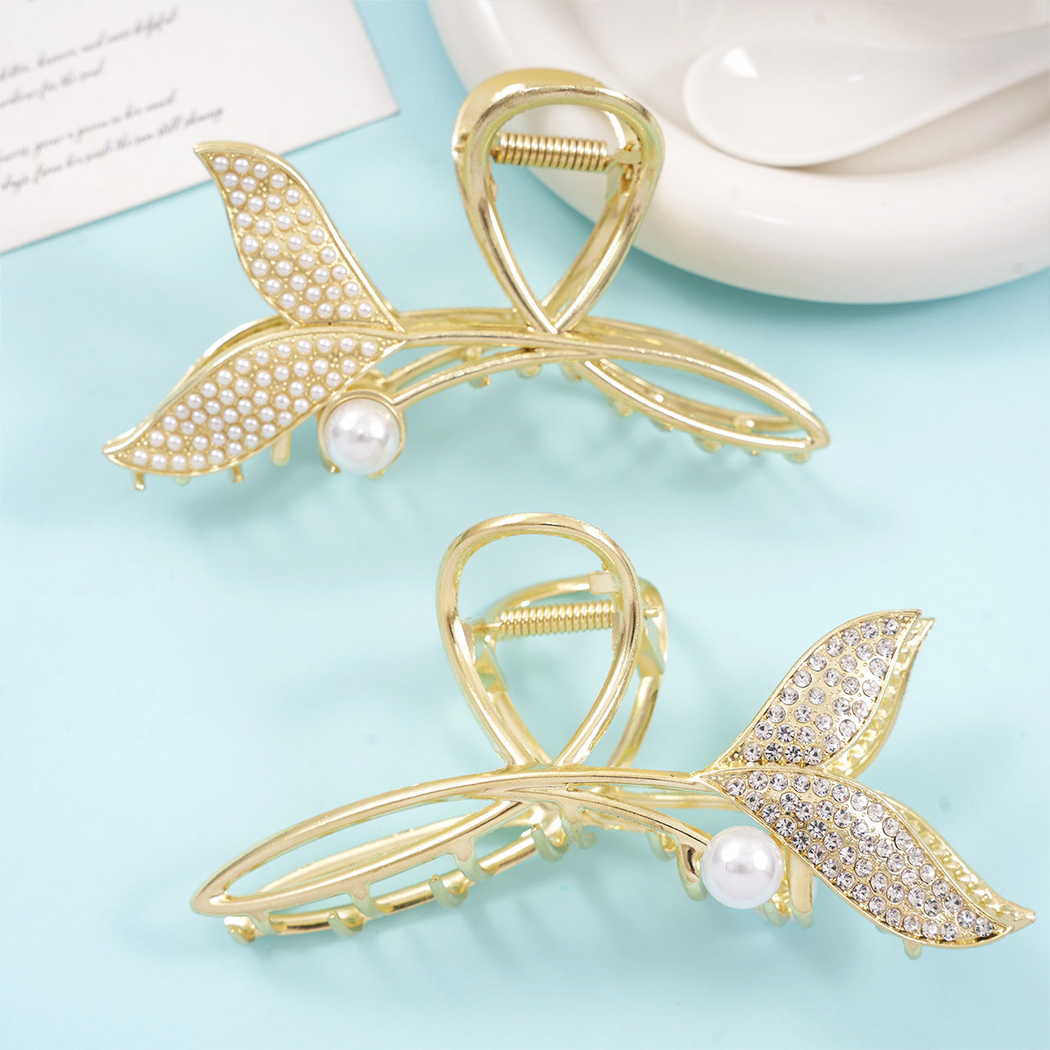 Beau - Mermaid Tail Open Frame Hair Claw