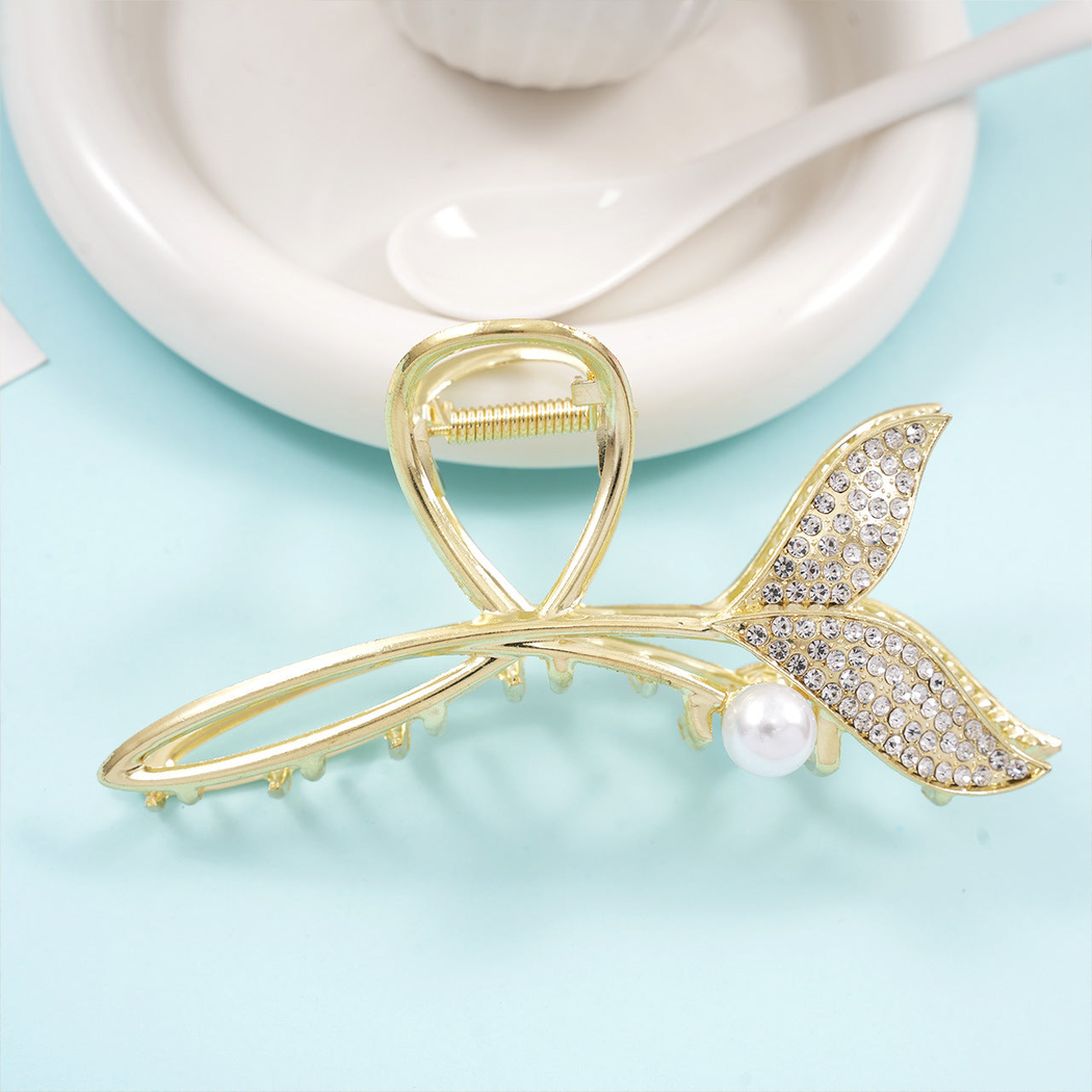 Beau - Mermaid Tail Open Frame Hair Claw