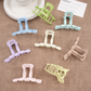 Beau - Open Rectangle Stitched Edge Hair Claw