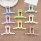 Beau - Open Rectangle Stitched Edge Hair Claw