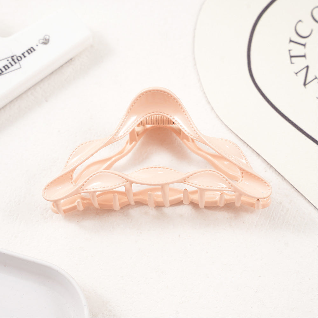 Beau - Triangle Stitched Edge Hair Claw
