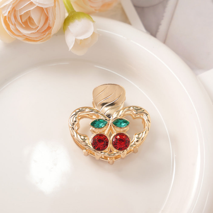 Beau - Cherry Mixed Shape Hair Claw
