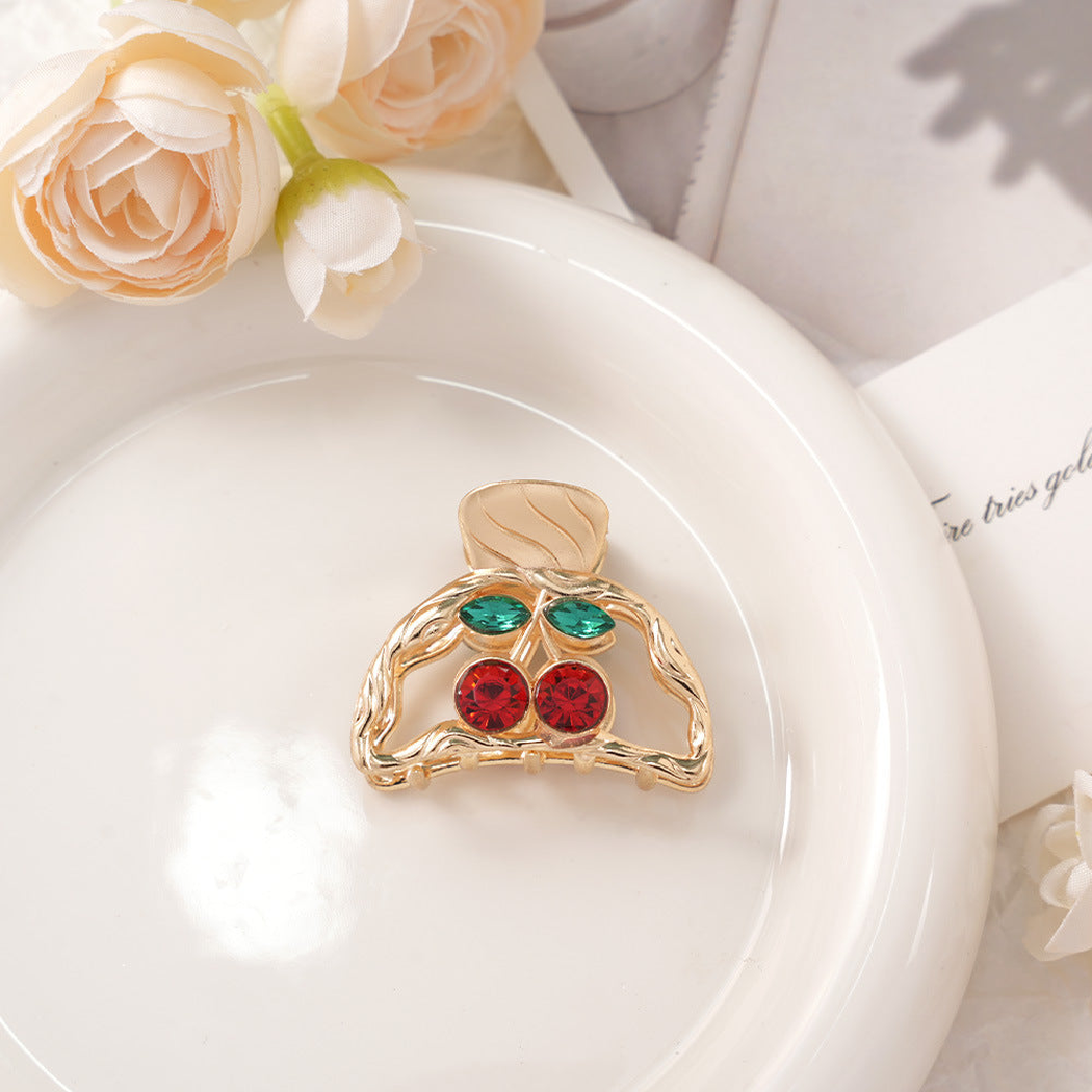 Beau - Cherry Mixed Shape Hair Claw