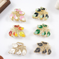 Beau - Leaf Openwork Hair Claw
