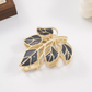 Beau - Leaf Openwork Hair Claw