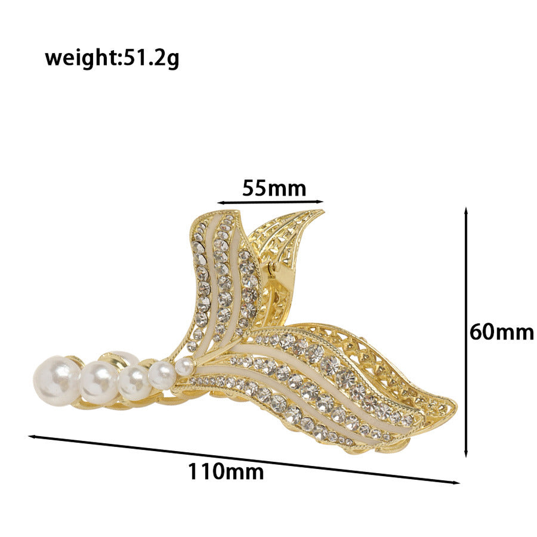 Beau - Fishtail Wavy Hair Claw