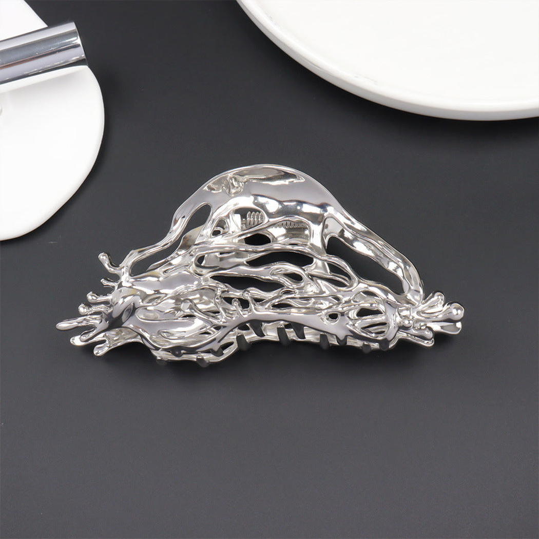 Beau - Abstract Openwork Hair Claw