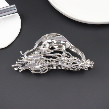 Beau - Abstract Openwork Hair Claw