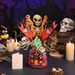 Carduria - Halloween Skull Bouquet 3D Pop-Up Greeting Card