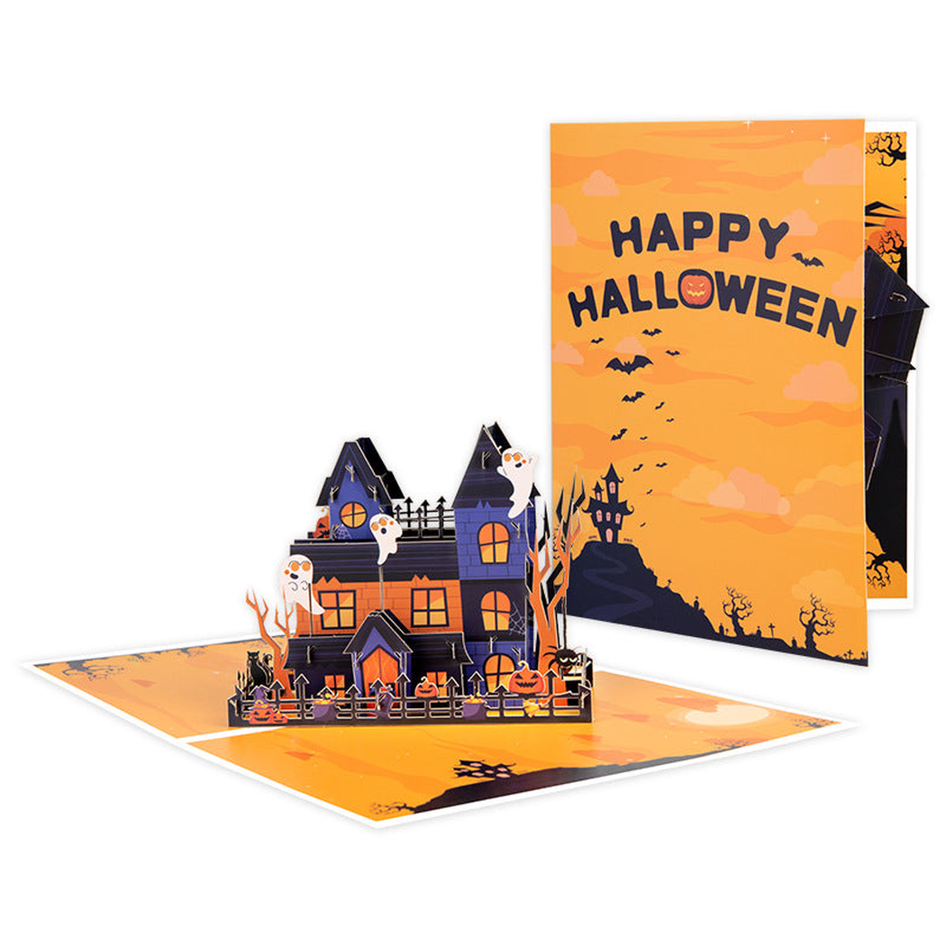 Carduria - Halloween Layered 3D Pop-Up Greeting Card