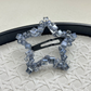 Beau - Star Silhouette Cubic Edge Accents Hair Clip