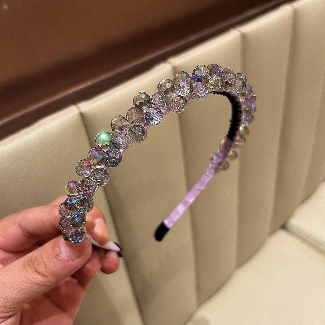 Gifty - Clustered Round Accents Wrapped Band Headband