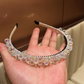 Gifty - Clustered Round Accents Wrapped Band Headband