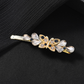 Beau - Butterfly Motif Teardrop Accents Bobby Pin