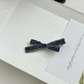 Beau - Bow Motif Layered Ribbon Silhouette Hair Clip