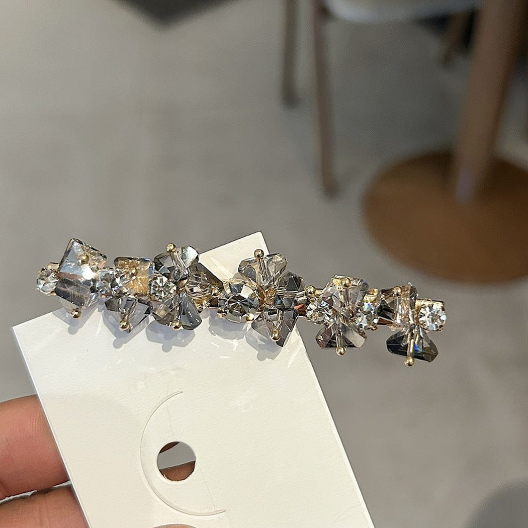 Beau - Geometric Cluster Linear Silhouette Barrette