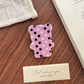 Beau - Bear Silhouette Mixed Pattern Designs Hair Clip