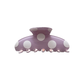 Beau - Large Polka Dot Pattern Long Curved Hair Claw