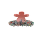 Beau - Butterfly Motif Mottled Color Blocking Hair Claw