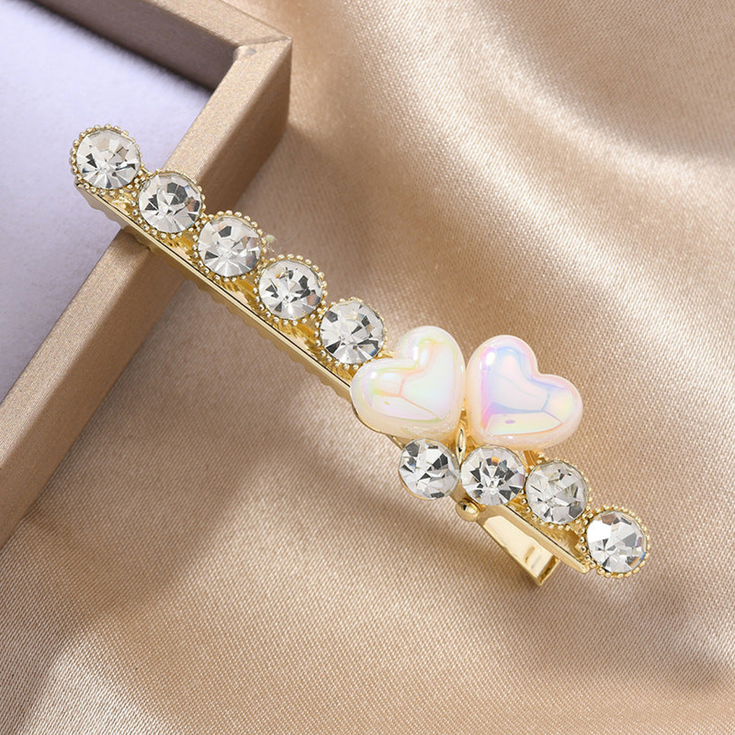 Beau - Faceted Accents Repeated Motifs Barrette
