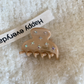 Beau - Scattered Round Accents Semicircle Profile Hair Claw