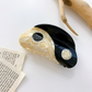 Beau - Yin Yang Twin Cutout Hair Claw Clip