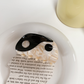 Beau - Yin Yang Twin Cutout Hair Claw Clip