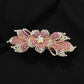 Beau - Floral Leaf-Cluster Spring Hair Clip