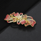Beau - Floral Bow-Outline Spring Hair Clip