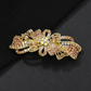 Beau - Floral Bow-Outline Spring Hair Clip