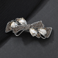 Beau - Bow-Accent Wheat-Spray Spring Hair Clip