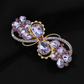 Beau - Floral Wheat-Spray Spring Hair Clip