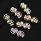 Beau - Floral Wheat-Spray Spring Hair Clip