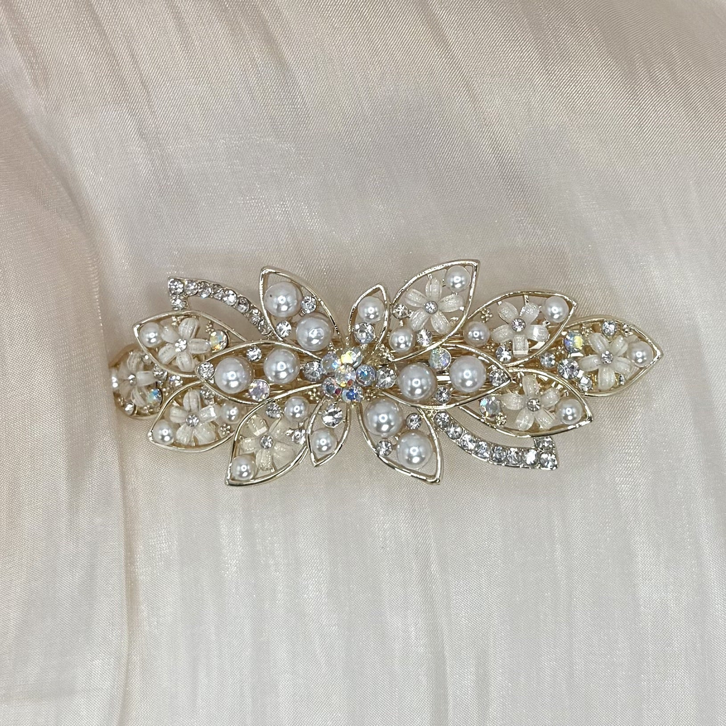 Beau - Three-Motif Clustered Spring Hair Clip