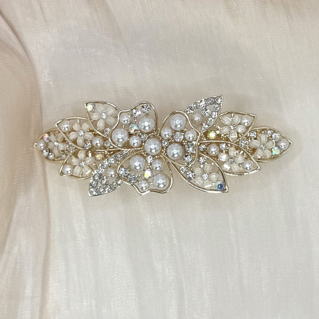 Beau - Three-Motif Clustered Spring Hair Clip